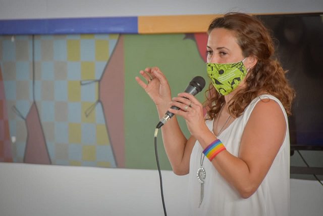 Mar Chiquita: Vanina Calvo destacó la campaña en contra de las violencias de género: «Hay un gran avance hacia la igualdad»