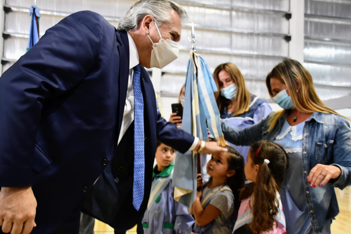 Más de 30 servicios educativos presentes en la visita del presidente a Mar Chiquita