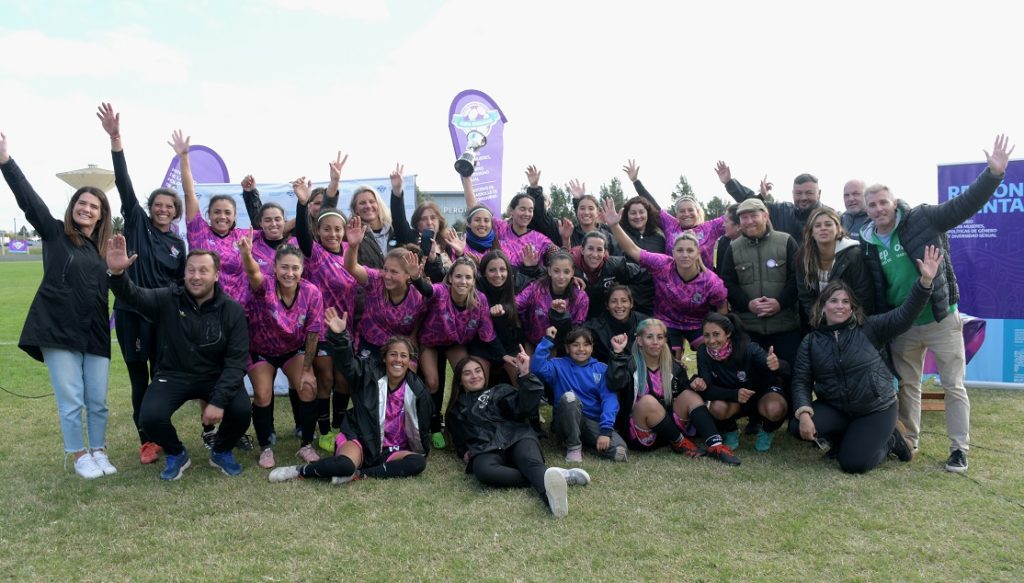 el fútbol femenino brilló en coronel vidal