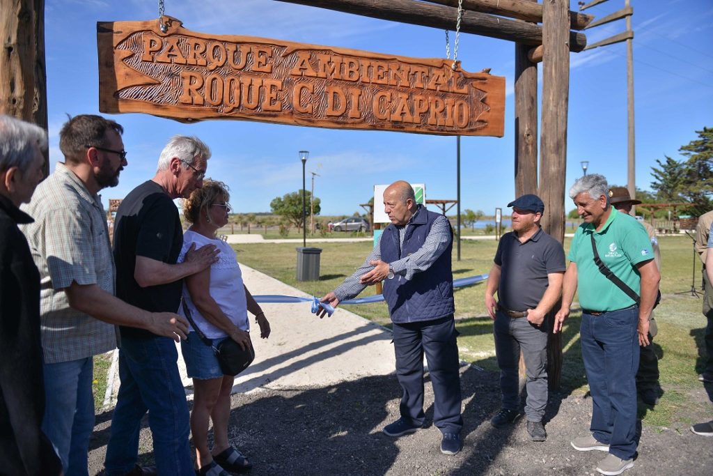 en mar chiquita paredi inauguro un parque ambiental 2