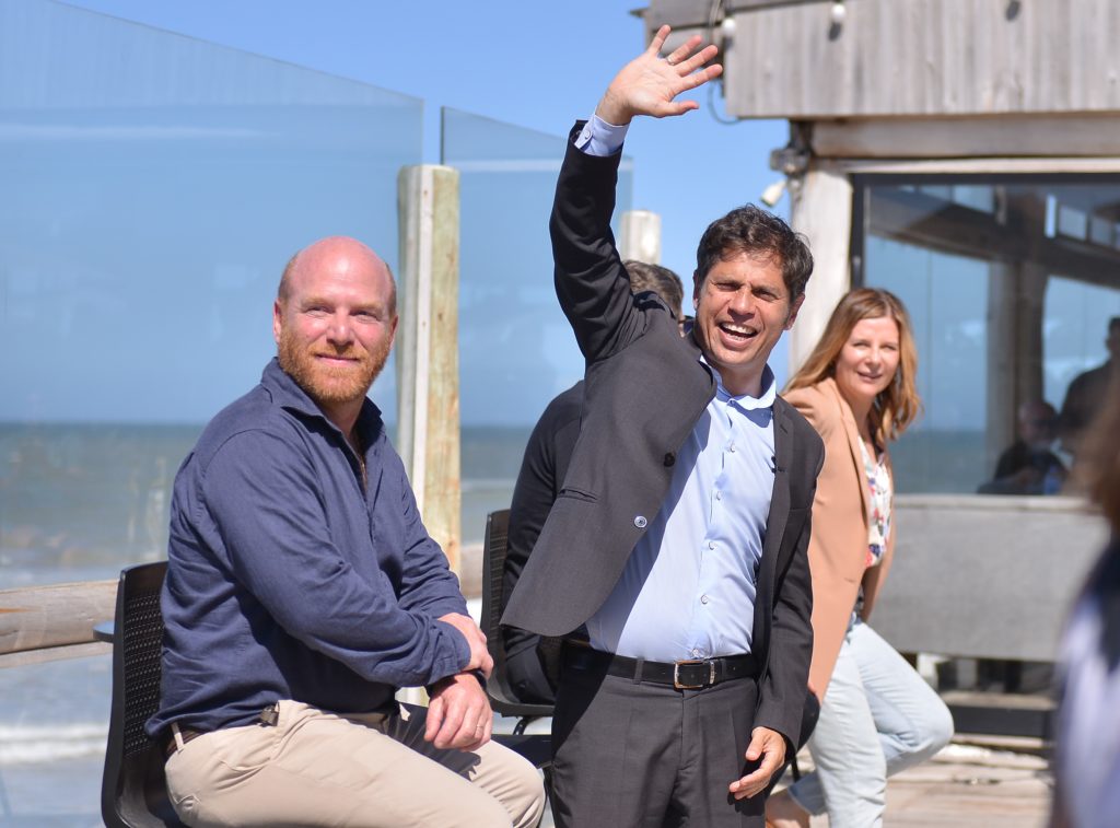 Axel Kicillof llega a General Piran