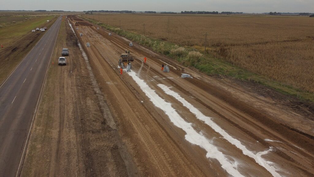 Avanza la construccion de la autovia Mar Chiquita Villa Gesell