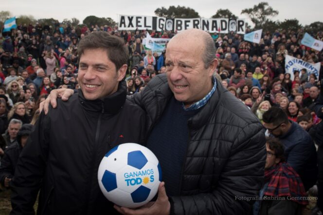 Jorge Paredi: «La pelota siempre al 10, Kicillof nos da sensatez, claridad y gestión»