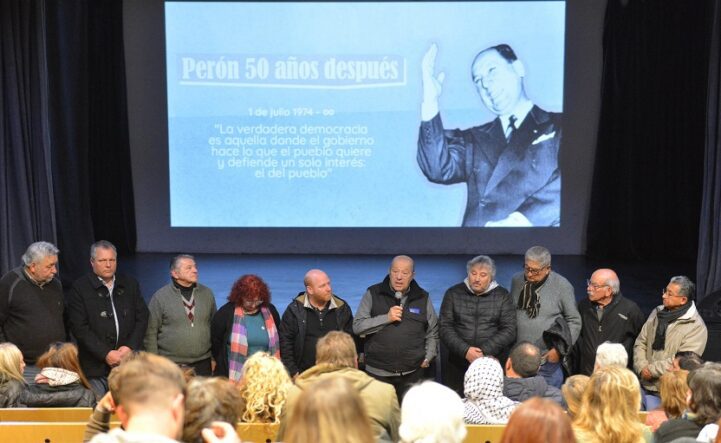 Mar Chiquita homenajeó a Perón a 50 años de su paso a la inmortalidad