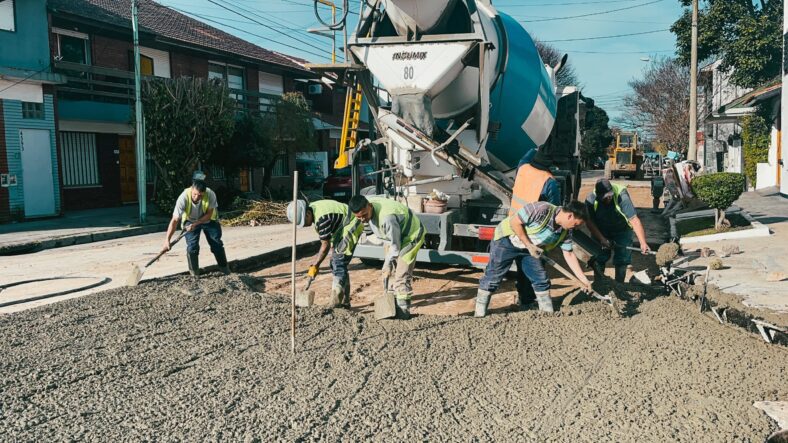 Mar del Plata: El Municipio completó más de 30 mil metros cuadrados de obras viales en distintos barrios