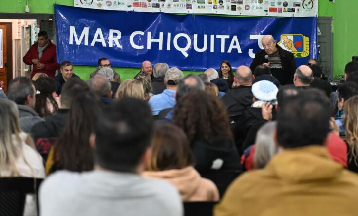 Jorge Paredi: “Confiamos en la conducción de Kicillof, en Mar Chiquita hay unidad de acción”