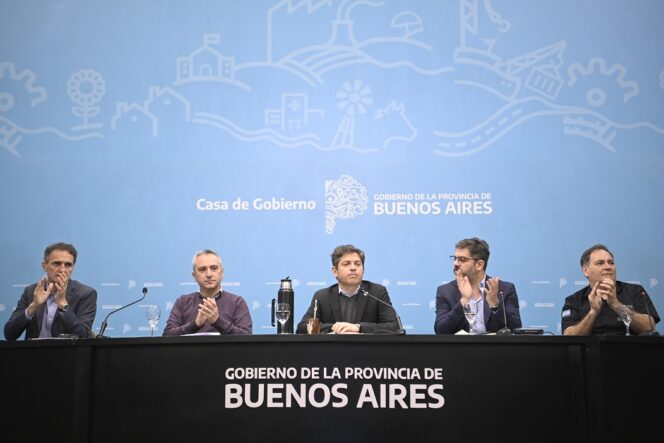 Declaraciones de Axel Kicillof en conferencia de prensa