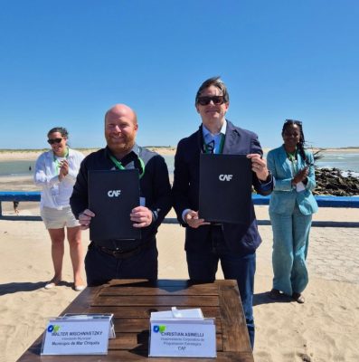 Balneario Parque Mar Chiquita firmó su adhesión a la Red de Biodiverciudades del CAF