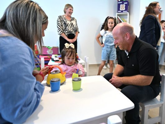 Vivoratá: Wischnivetzky inauguró la ampliación del Jardín Maternal