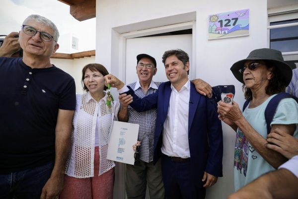 Kicillof en Villa Gesell inauguró una Casa de Abrigo para niños en situación de vulnerabilidad social